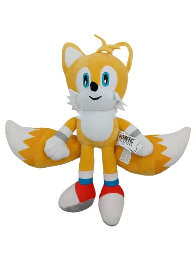 SEGA Sonic the Hedgehog Tails Kuscheltier Plüschtier Fuchs 38 cm Gelb