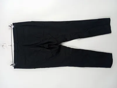 HUGO BOSS Stoffhose Herren Gr. 50 Schwarz Klassisch Business