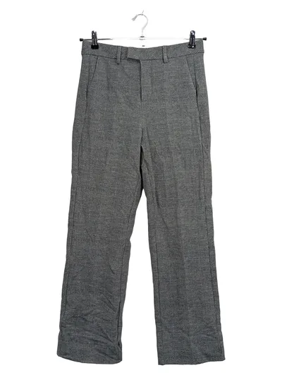 Mos Mosh Damen Stoffhose Gr. 36 Grau Kariert Business Hose
