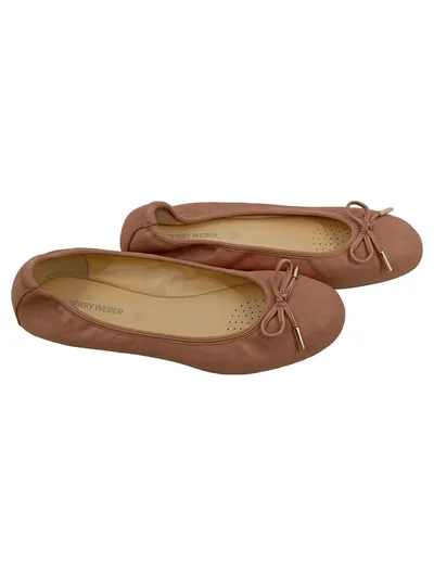 Gerry Weber Ballerinas Damen Rosa Gr. 37 Klassisch Schleife