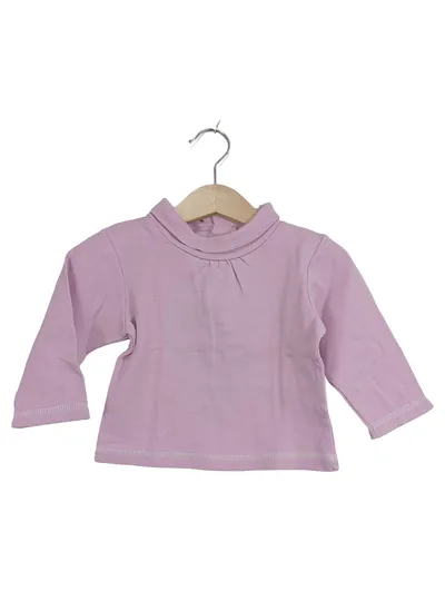 C&A Mädchen Langarmshirt Rosa Gr. 80 Baumwolle Basic