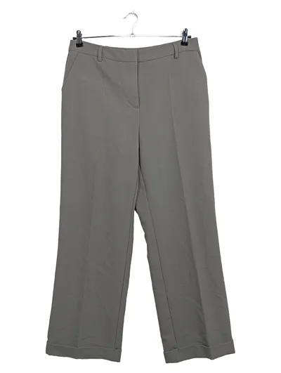 NA-KD Damen Anzughose Wide Leg Business Grau Gr. 42 Elegant