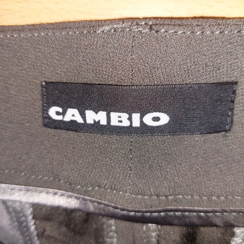 Cambio Damen Stoffhose Gr. 44 W35 XXL Oliv Business Hose 2