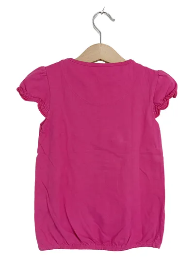 C&A Mädchen T-Shirt Gr. 98 Pink Katze Cutie Kitty Kurzarm Casual