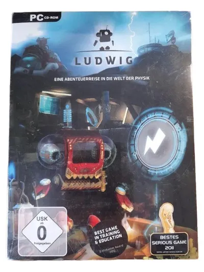 Ludwig Physik Lernsoftware PC CD-ROM Abenteuer Rätsel ab 6 Jahre