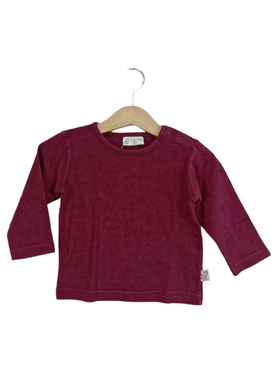 Fancy Forest Langarmshirt Kinder Rot Gr. 80 Basic Baumwolle