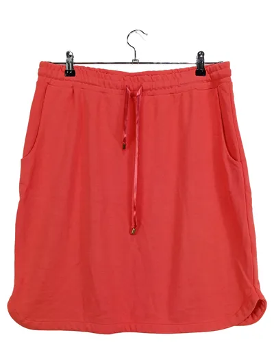 THOM by Thomas Rath Damen A-Linienrock Gr. 46 Rot Viskose Casual