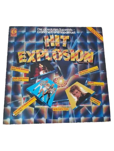 Hit Explosion K-tel Vinyl LP Album Various Artists Pop Rock 80er