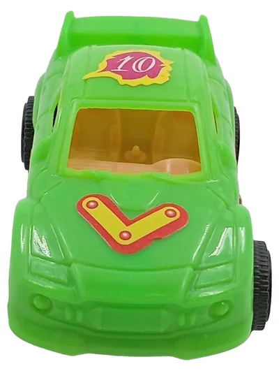 Happy People Spielzeugauto Rennwagen Grün Kunststoff 8 cm Kinder