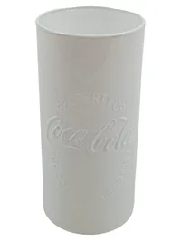 Coca-Cola Fan Becher Glas Weiß 300ml Property of The Coca-Cola Company 1