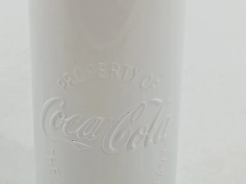 Coca-Cola Fan Becher Glas Weiß 300ml Property of The Coca-Cola Company 3