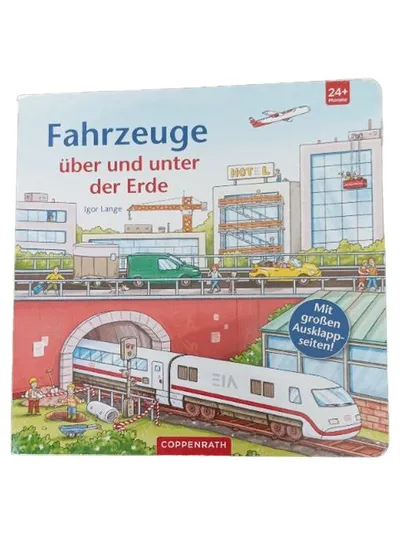 Coppenrath Pappbilderbuch Fahrzeuge über und unter der Erde Igor Lange