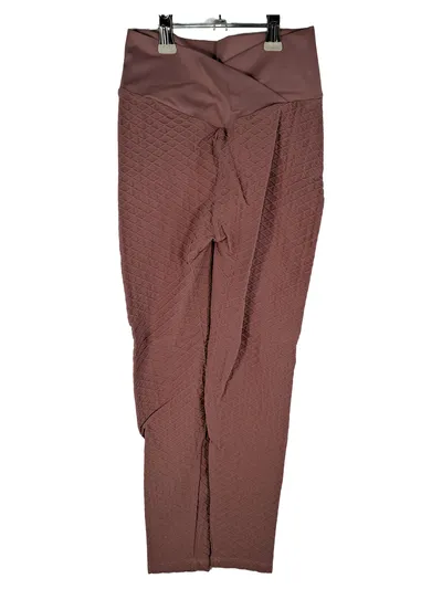 BoomBooty Leggings Damen Rosa Gr. S Sportlich Gesteppt