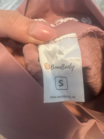 BoomBooty Leggings Damen Rosa Gr. S Sportlich Gesteppt