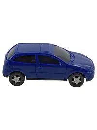 Dickie Toys Spielzeugauto Kleinwagen Auto Blau Kunststoff 8cm 2