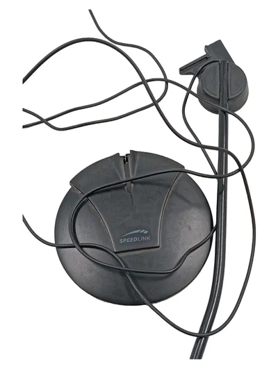 Speedlink SL-8702-SBK Pure Desktop Voice Tischmikrofon Schwarz Kabelgebunden
