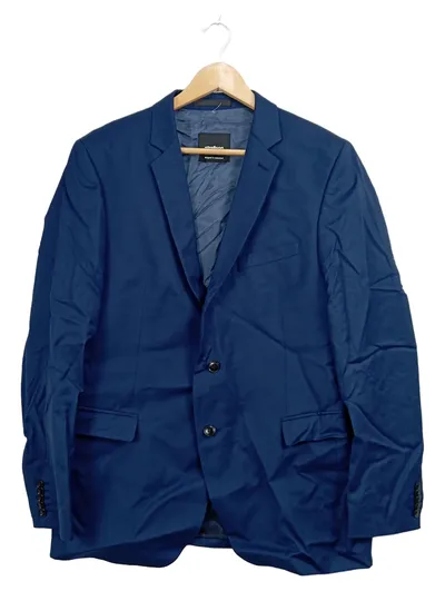 Strellson Sakko Blau Klassisch Gr. 50 L Herren Business Anzugjacke