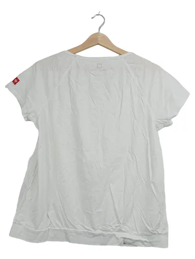 Engelbert Strauss Damen T-Shirt Weiß Gr. 40 L Basic Kurzarm Baumwolle