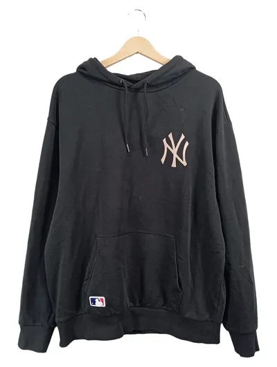 Era York Yankees MLB Hoodie Kapuzenpullover Herren Schwarz Gr. L