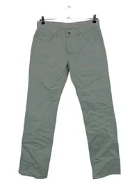 Baldessarini Herren Stoffhose Chino Gr. 34 W34 Grün Khaki Baumwolle 1