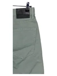 Baldessarini Herren Stoffhose Chino Gr. 34 W34 Grün Khaki Baumwolle 3