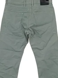 Baldessarini Herren Stoffhose Chino Gr. 34 W34 Grün Khaki Baumwolle 4
