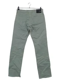 Baldessarini Herren Stoffhose Chino Gr. 34 W34 Grün Khaki Baumwolle 5