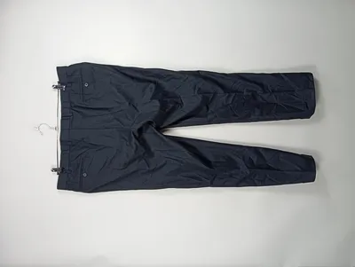 Hiltl Herren Anzughose Bundfaltenhose Blau Gr. 28 (W42 L32) Wolle