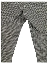 DRYKORN Herren Anzughose 33x34 Kariert Schwarz Weiß Business 3