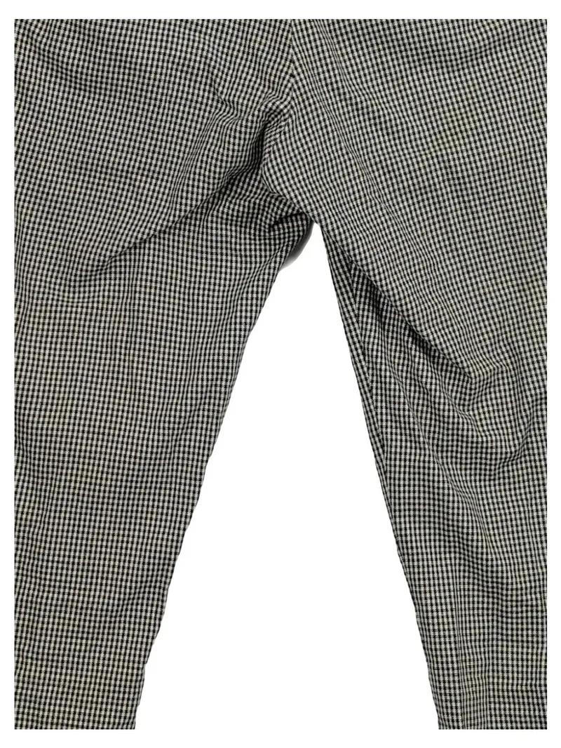 DRYKORN Herren Anzughose 33x34 Kariert Schwarz Weiß Business 3