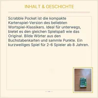 Scrabble Pocket ASS Altenburger Kartenspiel Wortspiel Reisespiel 4