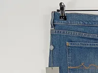 7 For All Mankind Josefina Jeans Straight Leg Damen W 31 Blau Casual 5