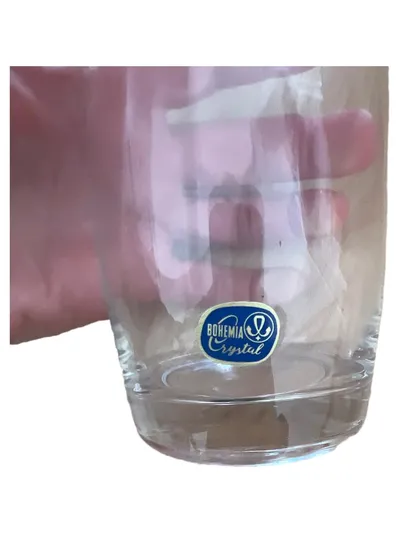 Bohemia Crystal Trinkglas Longdrinkbecher 380ml Glas Transparent Klassisch