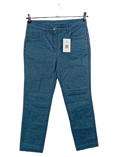 Canda Damen Jeans Regular Fit Fantastic Elastic Blau Gr. 36 W28 S