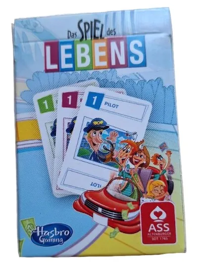 Das Spiel des Lebens Kartenspiel Hasbro Gaming ASS Altenburger Familienspiel