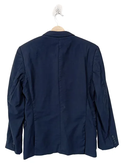 HUGO Herren Sakko Blau Gr. 50 L Business Anzugjacke Blazer
