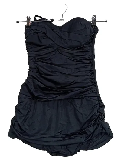 Dobreva Badeanzug Damen Schwarz Gr. 34 Gerafft Elegant