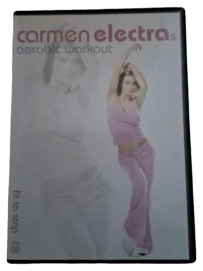 Carmen Electra Aerobic Workout Fit to Strip DVD Fitnessfilm Sport