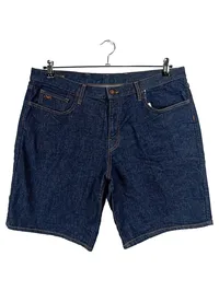 Emporio Armani Jeans Shorts Herren Gr. 52 Dunkelblau Denim 5