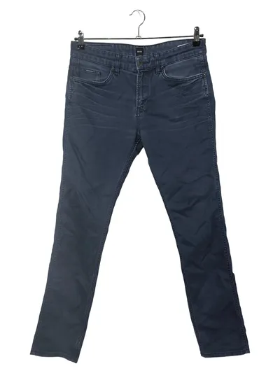 HUGO BOSS Herren Jeans Hose Regular Fit Blau W32 L31 Casual