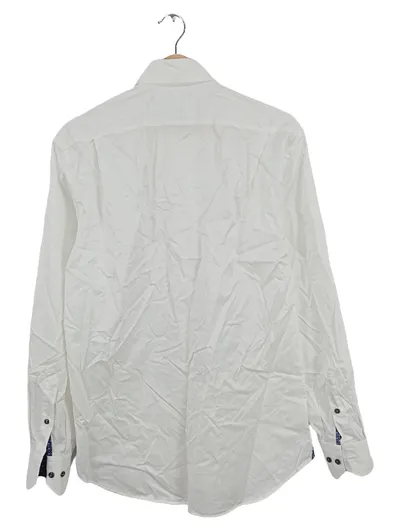 Stenströms Herren Business Hemd Weiß Langarm Gr. 50 L