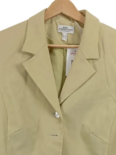 Best Connections Damen Blazer Gr. 44 Beige Klassisch Business Jacke
