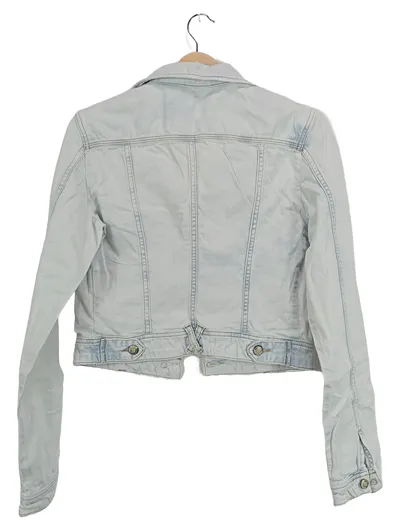 LTB Jeansjacke Damen Blau Gr. 36 S Casual Denim Jacke
