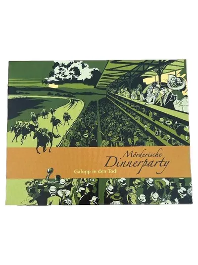 Mörderische Dinnerparty Galopp in den Tod Krimidinner Blaubart Verlag