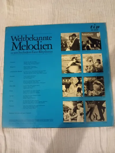 TiP Vinyl Schallplatte Weltbekannte Melodien Tanz Rhythmus Schlager Album