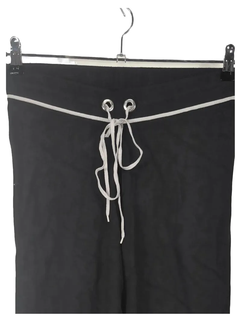 Michael Kors Damen Jogginghose Schwarz Gr. 36 S mit Streifen am Bund 2