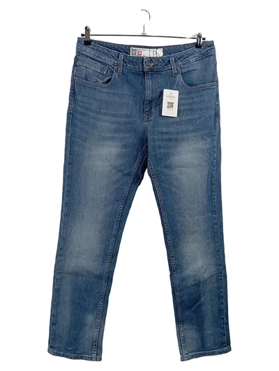 Engelbert Strauss Jeans Straight Leg Herren Blau Gr. 52 W36 L32