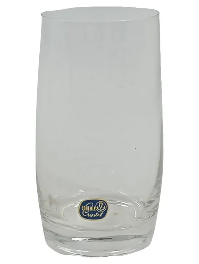 Bohemia Crystal Trinkglas Longdrinkglas Wasserglas 350ml Glas Transparent
