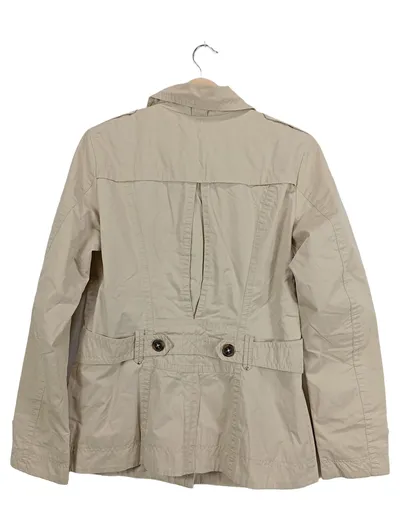 CINQUE Blazer Damen Beige Gr. 38 M Casual Baumwolle Jacke