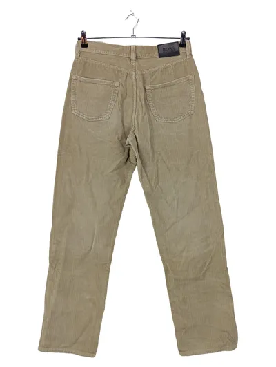 HUGO BOSS Herren Cordhose W34 Beige Casual 5-Pocket Baumwolle
